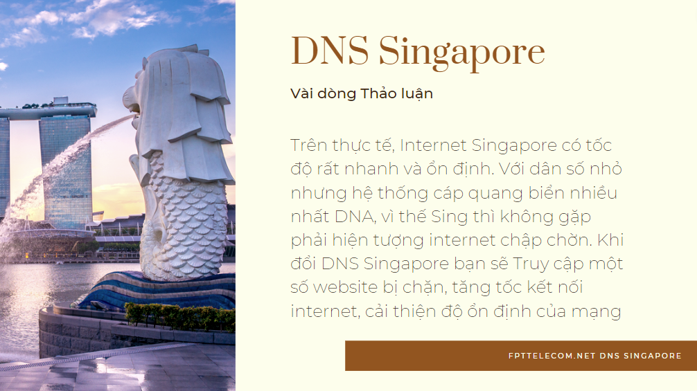 HƯớng dẫn đổi DNS Singapore